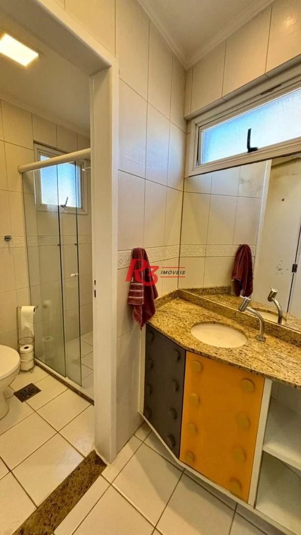 Apartamento com 3 dormitórios à venda, 105 m² por R$ 999.900,00 - Gonzaga - Santos/SP