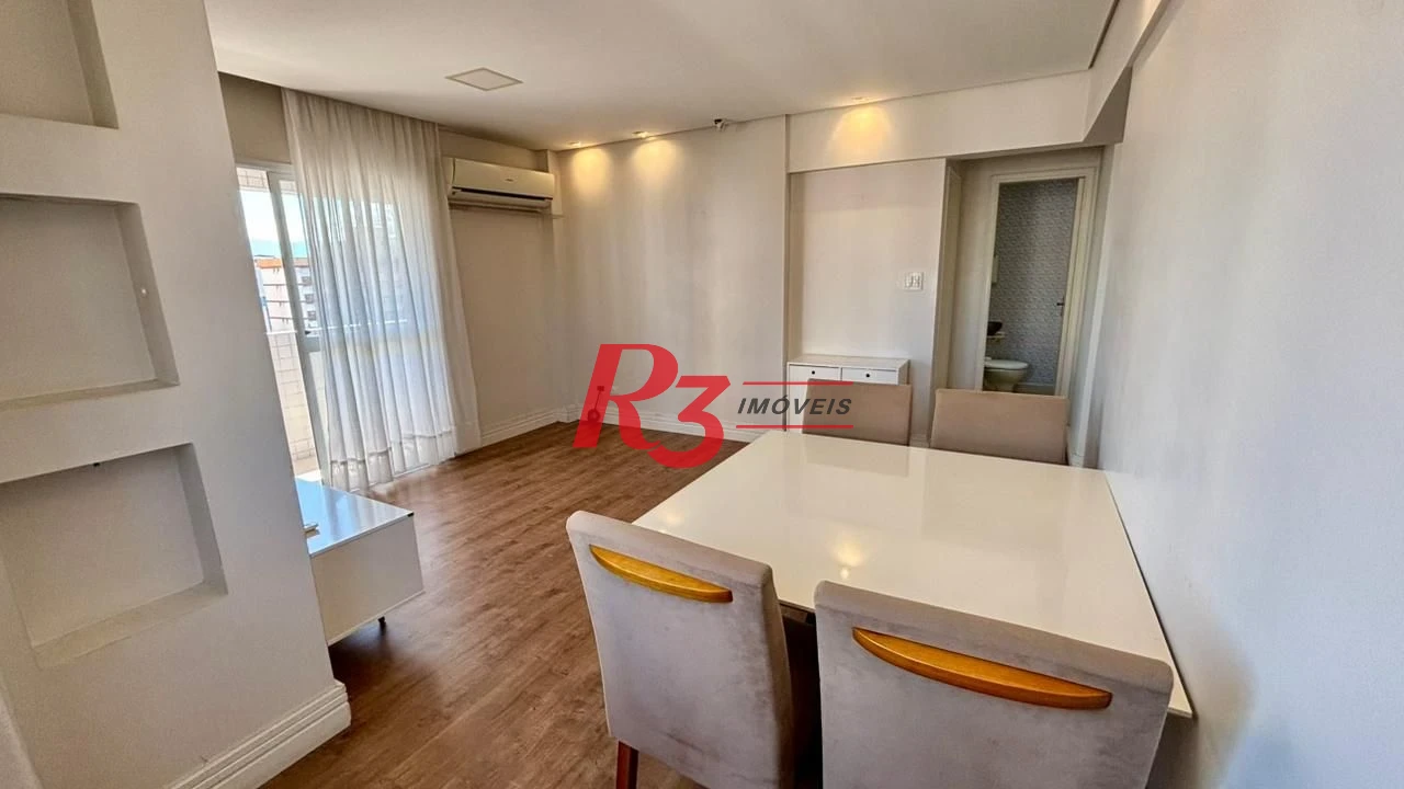 Apartamento com 3 dormitórios à venda, 105 m² por R$ 999.900,00 - Gonzaga - Santos/SP