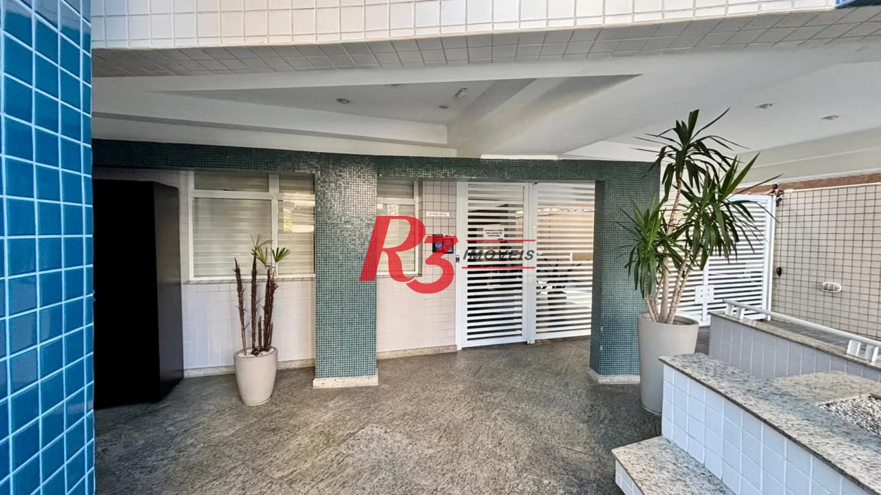 Apartamento com 3 dormitórios à venda, 105 m² por R$ 999.900,00 - Gonzaga - Santos/SP