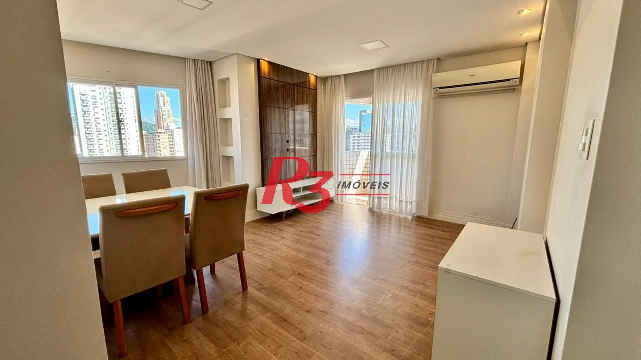 Apartamento com 3 dormitórios à venda, 105 m² por R$ 999.900,00 - Gonzaga - Santos/SP