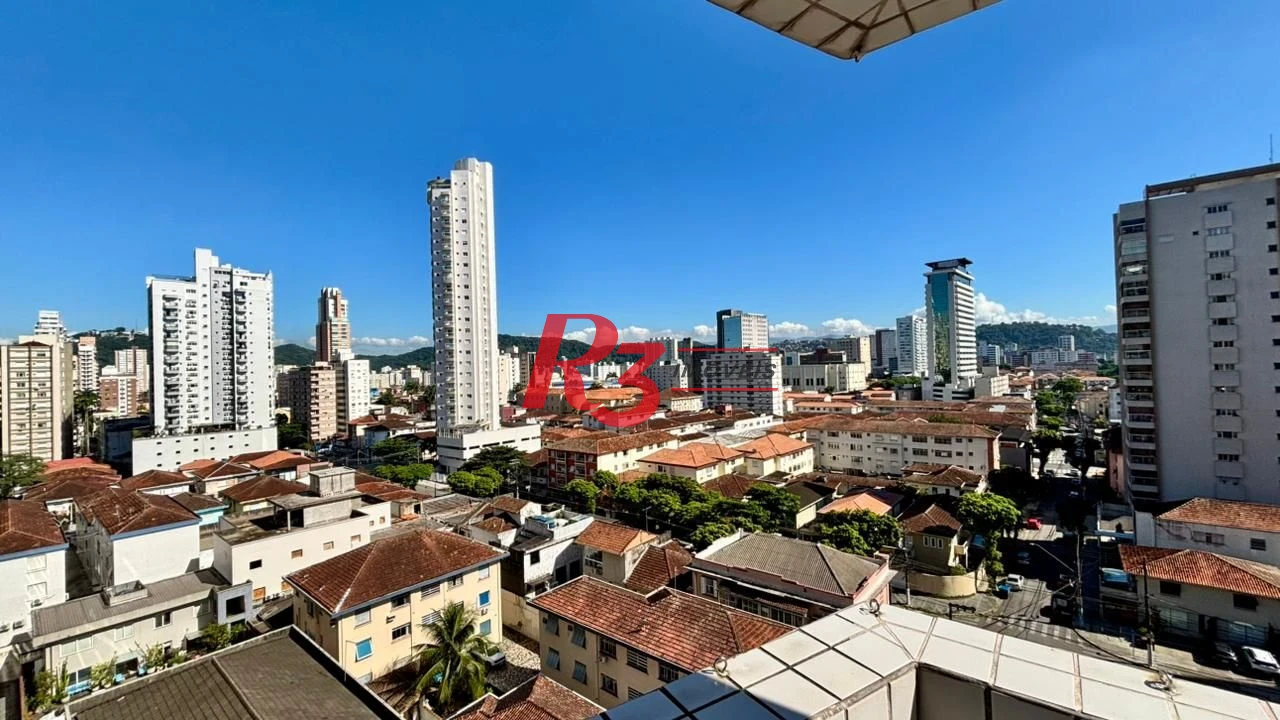 Apartamento com 3 dormitórios à venda, 105 m² por R$ 999.900,00 - Gonzaga - Santos/SP