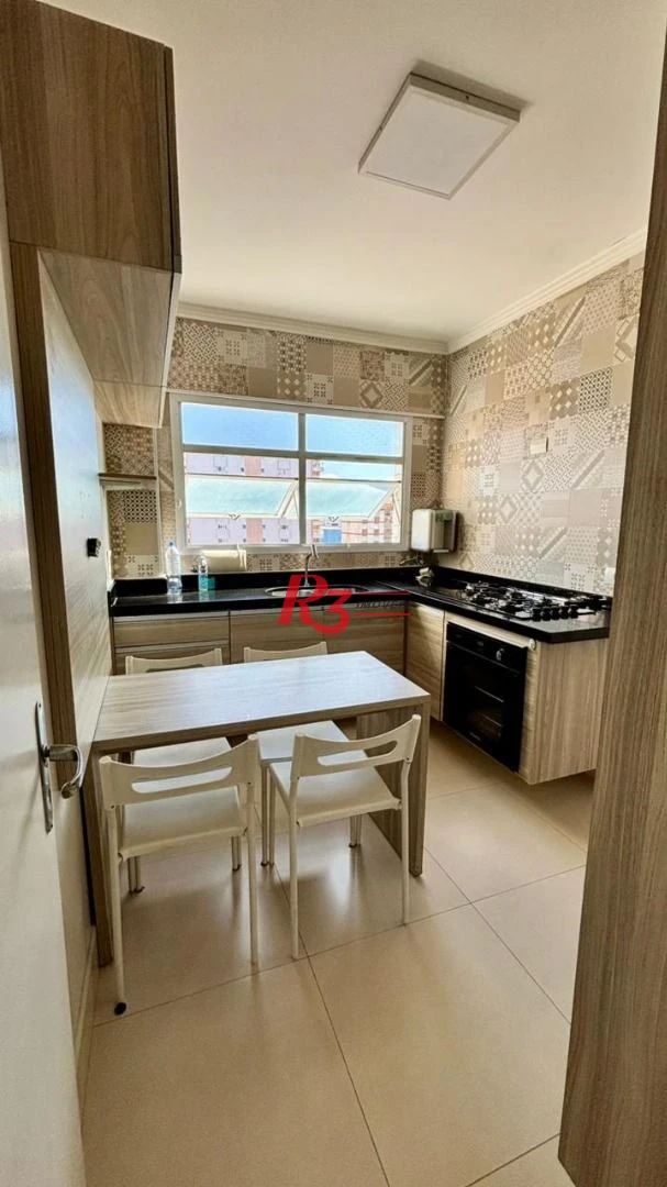 Apartamento com 3 dormitórios à venda, 105 m² por R$ 999.900,00 - Gonzaga - Santos/SP
