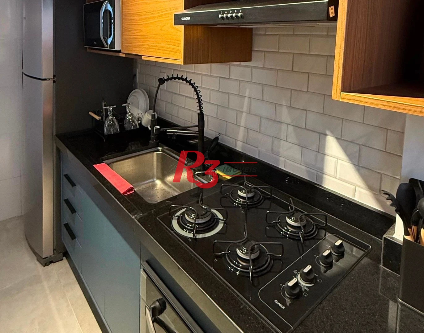 Apartamento com 1 dormitório à venda, 67 m² por R$ 375.000,00 - José Menino - Santos/SP
