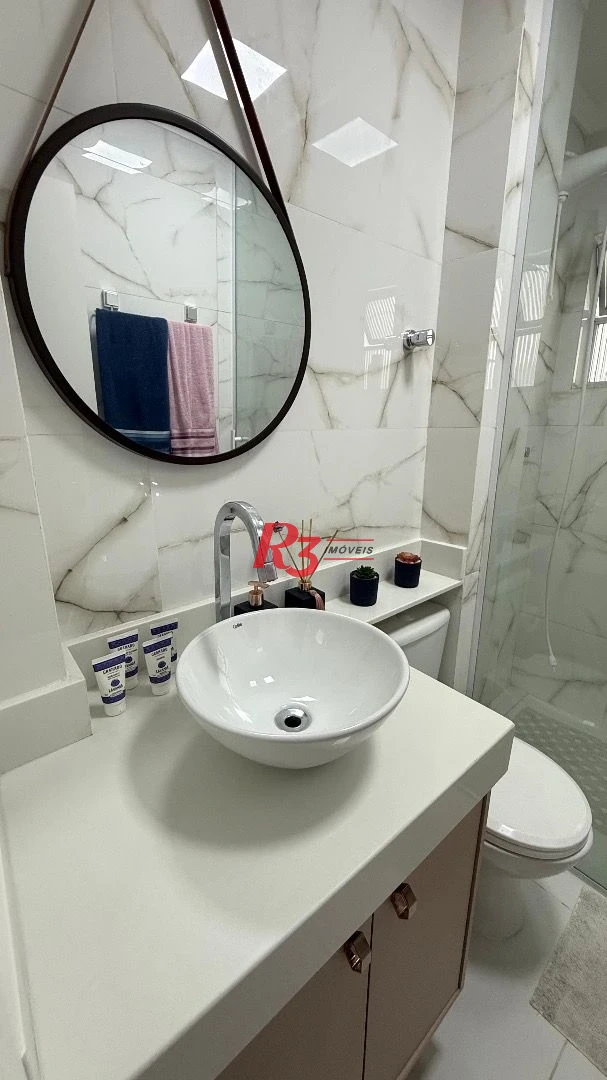 Apartamento com 1 dormitório à venda, 67 m² por R$ 375.000,00 - José Menino - Santos/SP