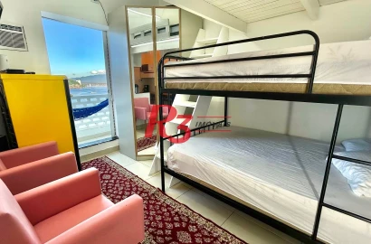 Kitnet com 1 dormitório à venda, 30 m² por R$ 320.000,00 - Itararé - São Vicente/SP