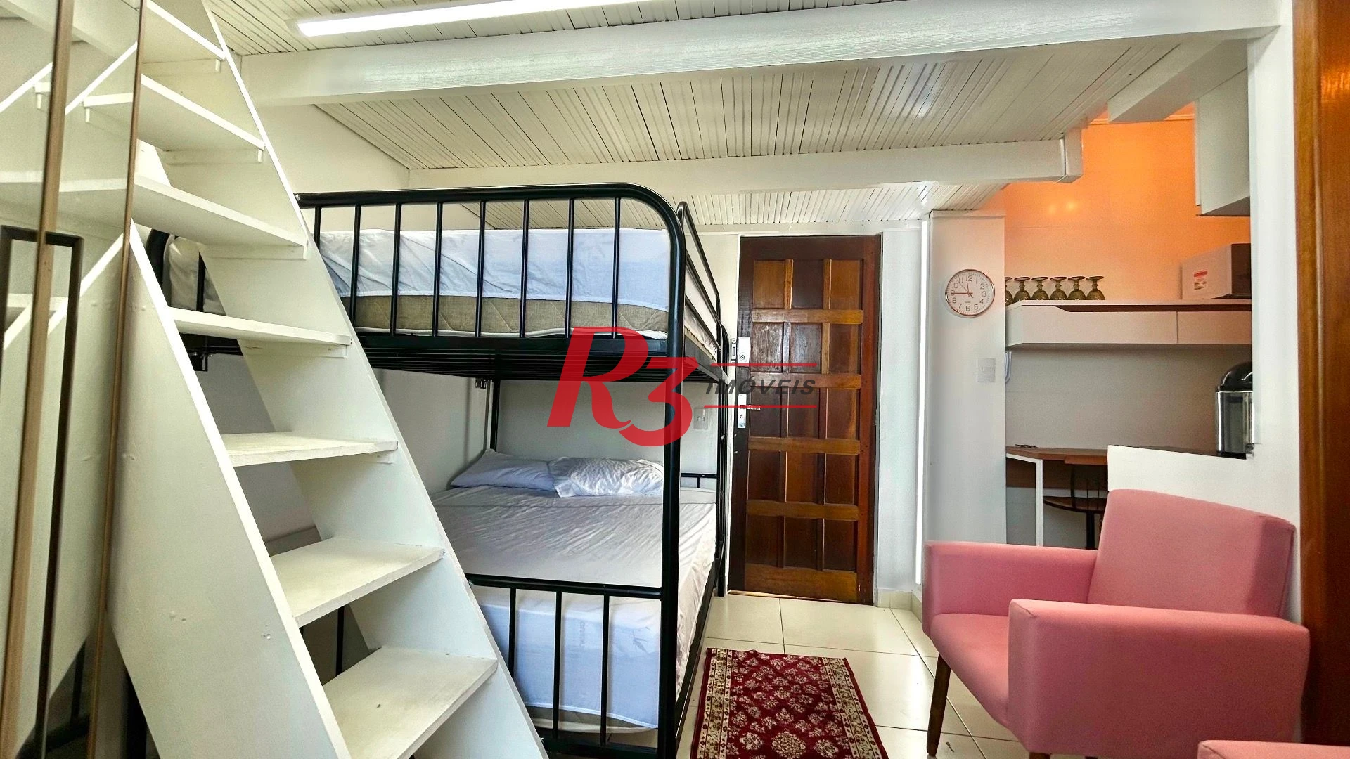 Kitnet com 1 dormitório à venda, 30 m² por R$ 320.000,00 - Itararé - São Vicente/SP