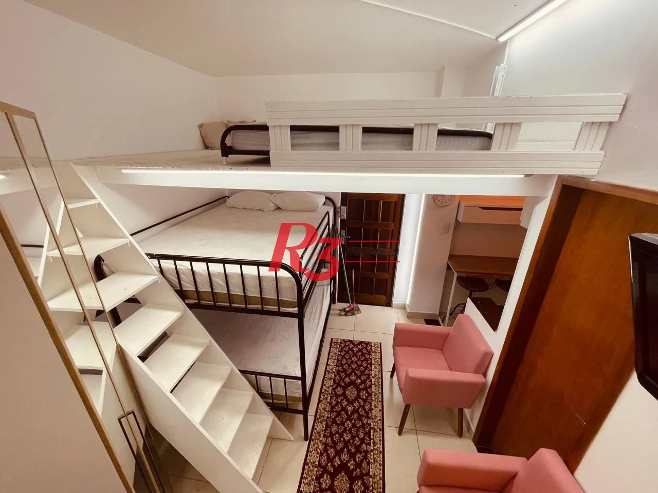 Kitnet com 1 dormitório à venda, 30 m² por R$ 320.000,00 - Itararé - São Vicente/SP