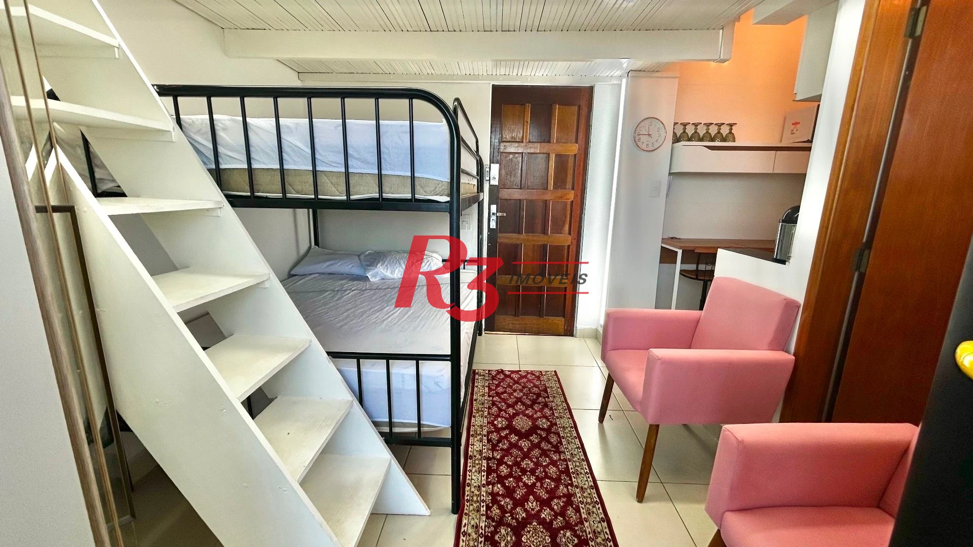 Kitnet com 1 dormitório à venda, 30 m² por R$ 320.000,00 - Itararé - São Vicente/SP