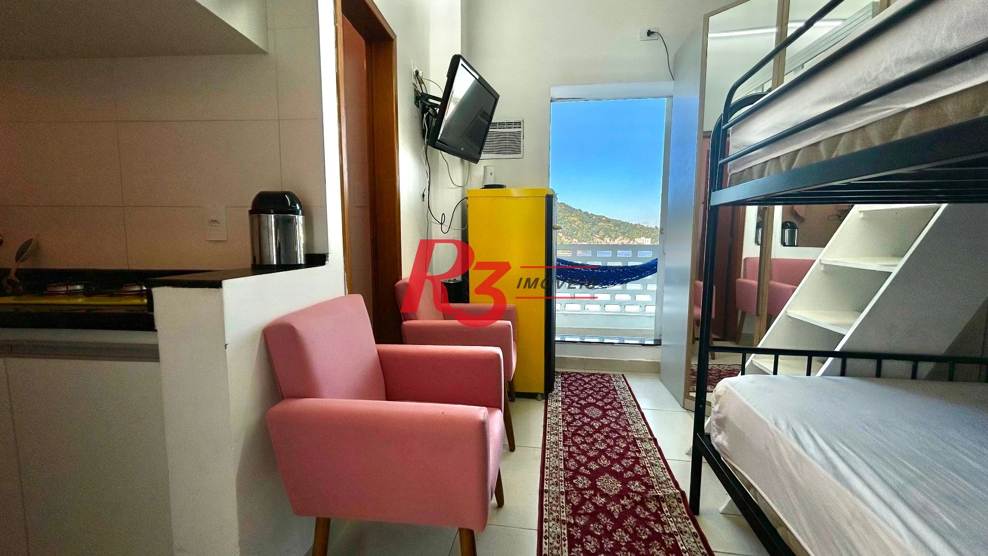 Kitnet com 1 dormitório à venda, 30 m² por R$ 320.000,00 - Itararé - São Vicente/SP