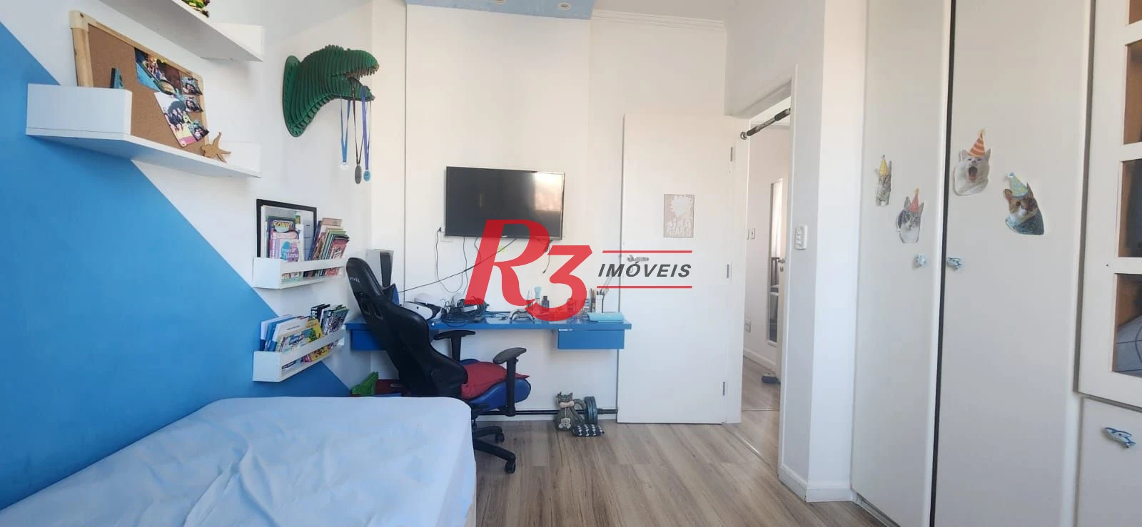 Apartamento com 2 dormitórios à venda, 86 m² por R$ 460.000,00 - Aparecida - Santos/SP