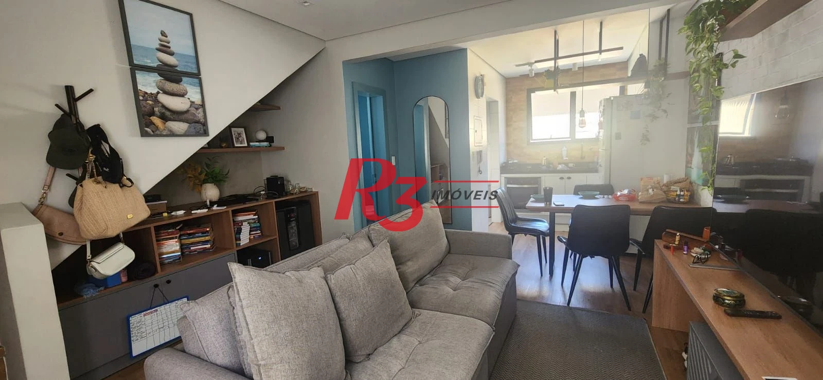 Apartamento com 2 dormitórios à venda, 86 m² por R$ 460.000,00 - Aparecida - Santos/SP