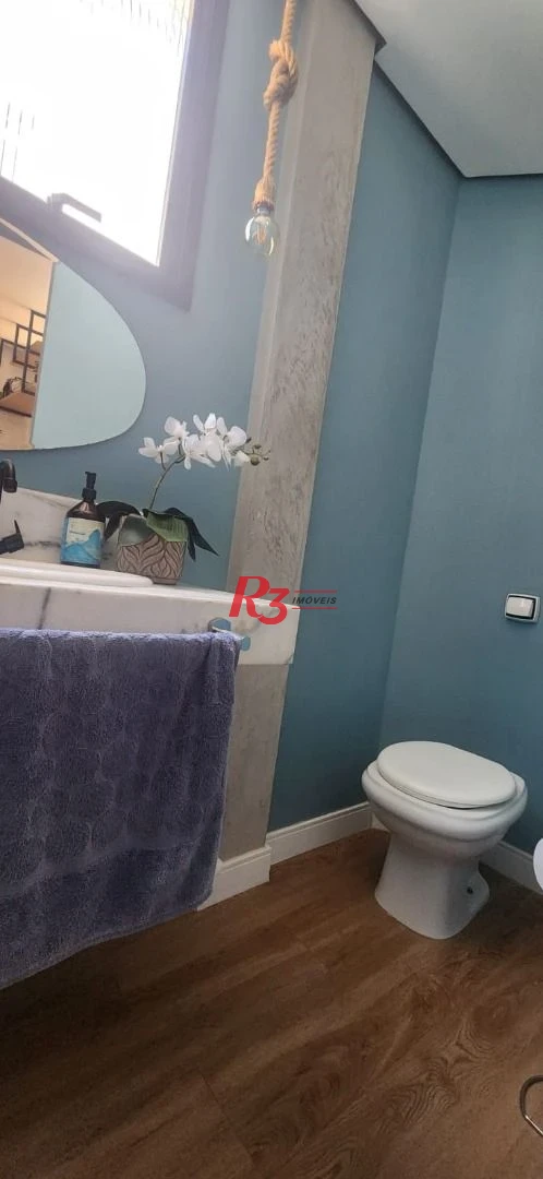 Apartamento com 2 dormitórios à venda, 86 m² por R$ 460.000,00 - Aparecida - Santos/SP