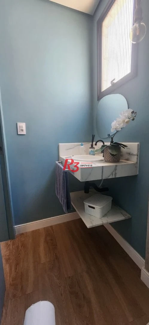 Apartamento com 2 dormitórios à venda, 86 m² por R$ 460.000,00 - Aparecida - Santos/SP