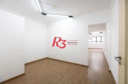Sala à venda, 65 m² por R$ 300.000,00 - Vila Matias - Santos/SP