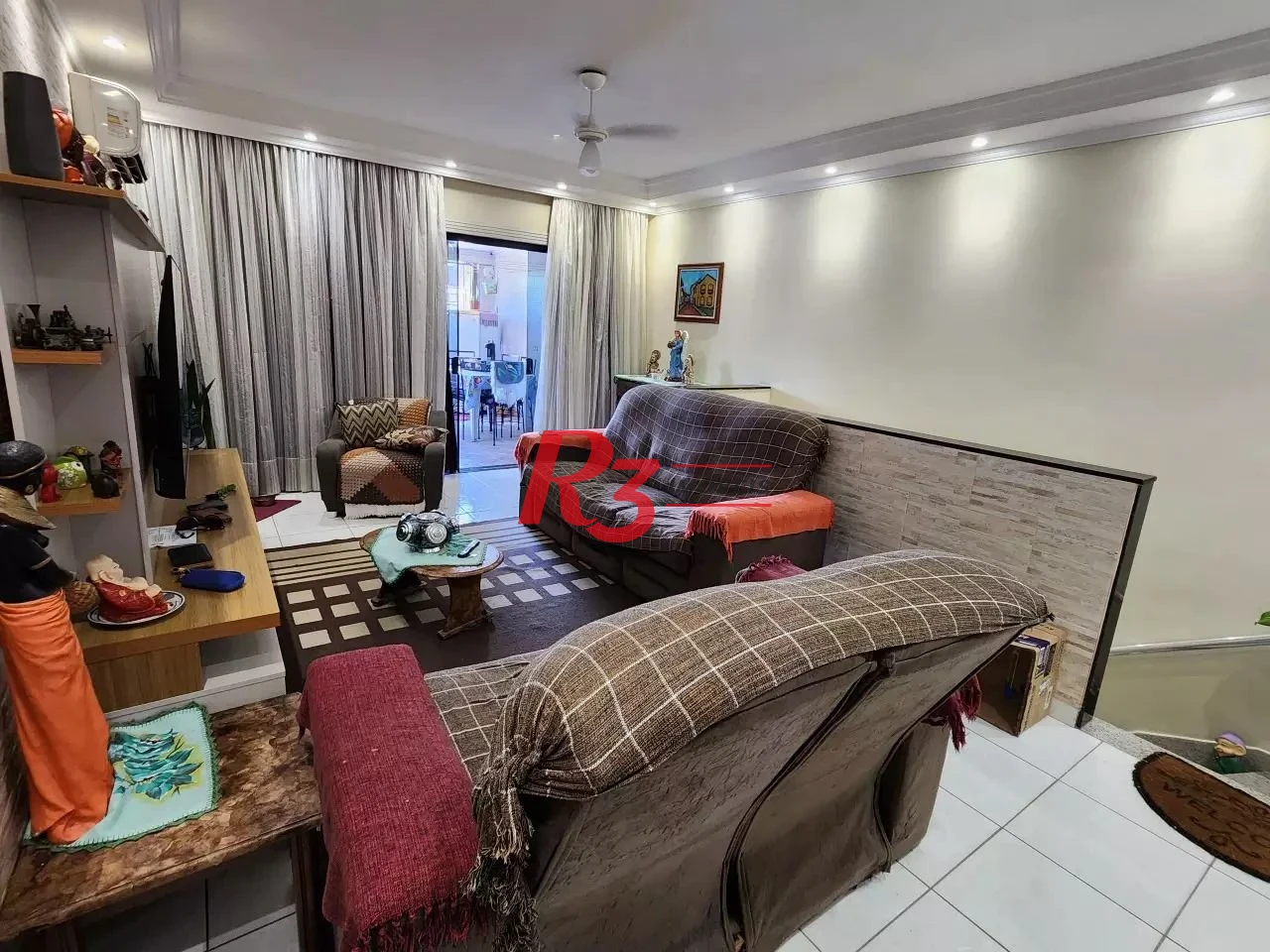 Sobrado com 3 dormitórios à venda, 135 m² por R$ 440.000,00 - Cidade Naútica - São Vicente/SP