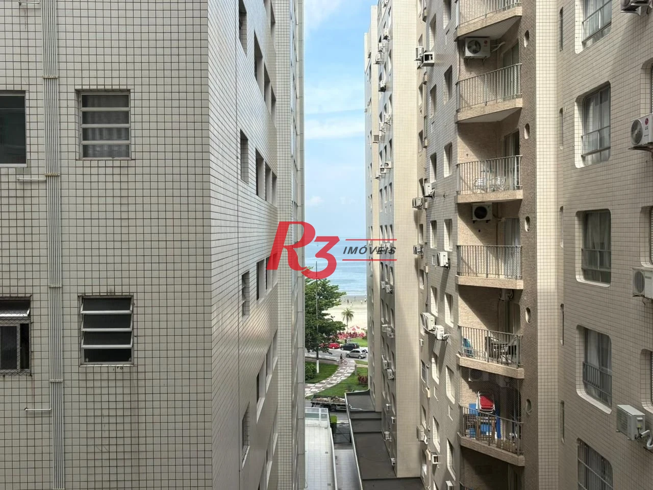Apartamento com 1 dormitório para alugar, 42 m² por R$ 3.200,00/mês - Aparecida - Santos/SP