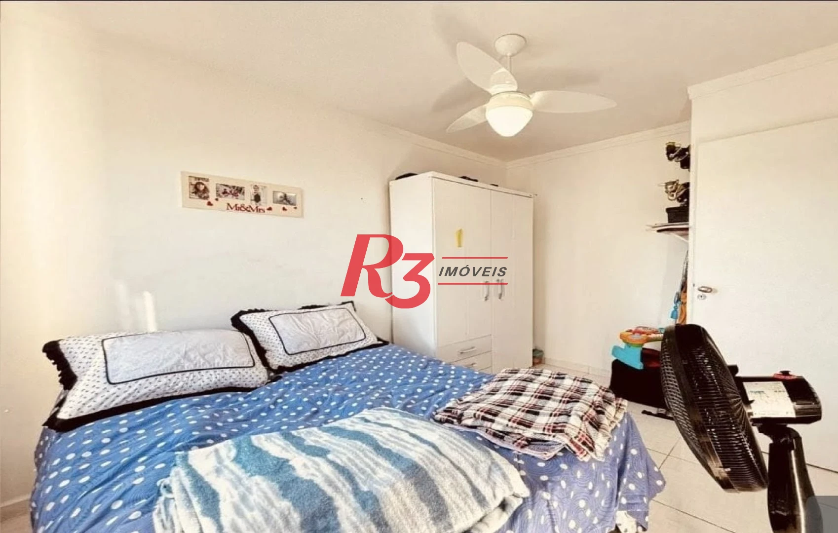 Apartamento com 2 dormitórios à venda, 56 m² por R$ 355.000,00 - Morro de Nova Cintra - Santos/SP