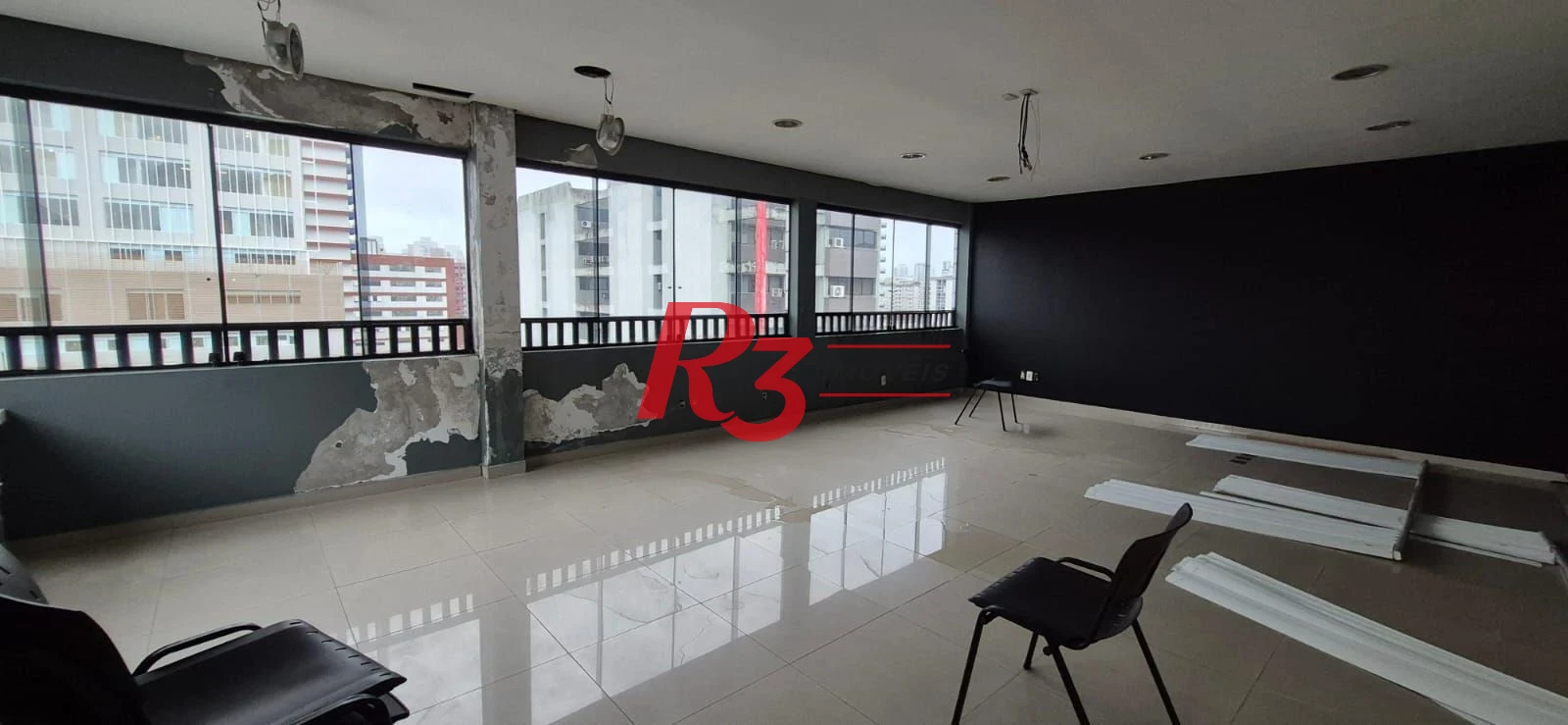 Andar Corporativo, 495 m² - venda por R$ 3.500.000,00 ou aluguel por R$ 25.000,00/mês - Vila Belmiro - Santos/SP