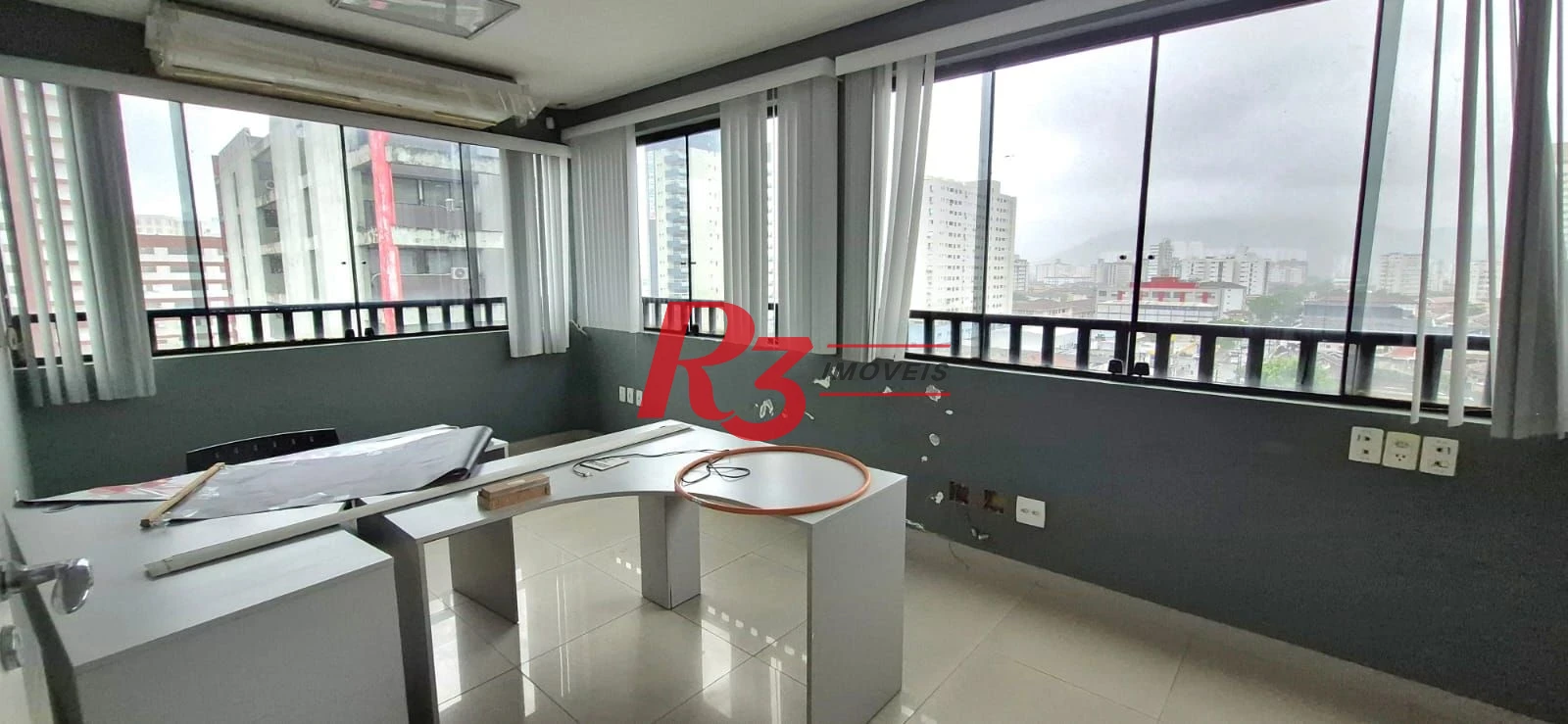 Andar Corporativo, 495 m² - venda por R$ 3.500.000,00 ou aluguel por R$ 25.000,00/mês - Vila Belmiro - Santos/SP