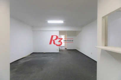 Sala à venda, 65 m² por R$ 300.000,00 - Vila Matias - Santos/SP
