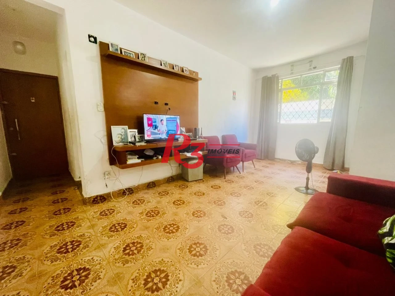 Apartamento com 2 dormitórios à venda, 74 m² por R$ 350.000,00 - Encruzilhada - Santos/SP