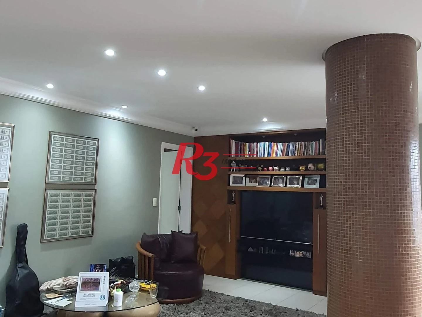 Apartamento com 3 dormitórios para alugar, 203 m² por R$ 12.000,01/mês - Pompéia - Santos/SP