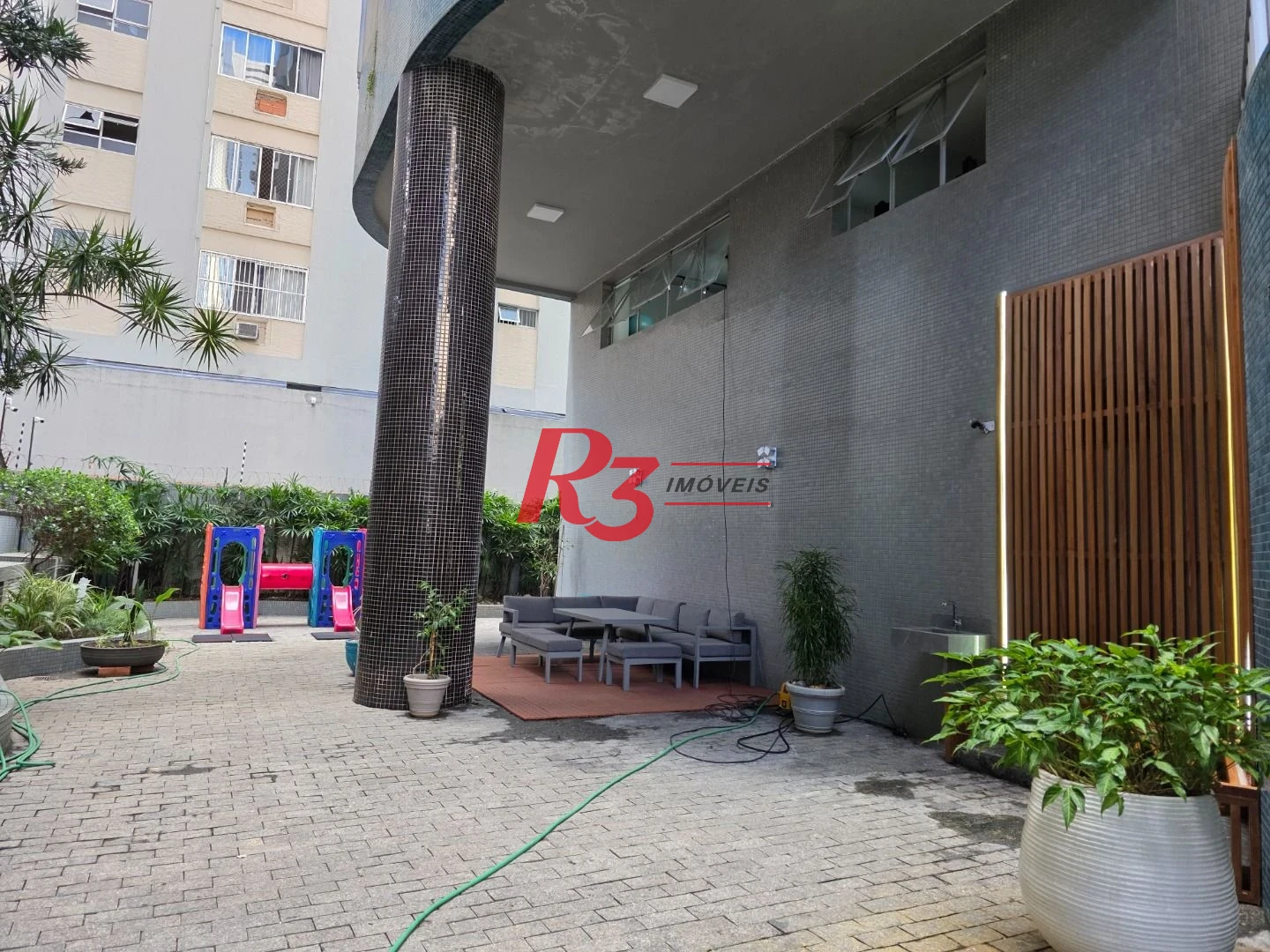 Apartamento com 3 dormitórios para alugar, 203 m² por R$ 12.000,01/mês - Pompéia - Santos/SP