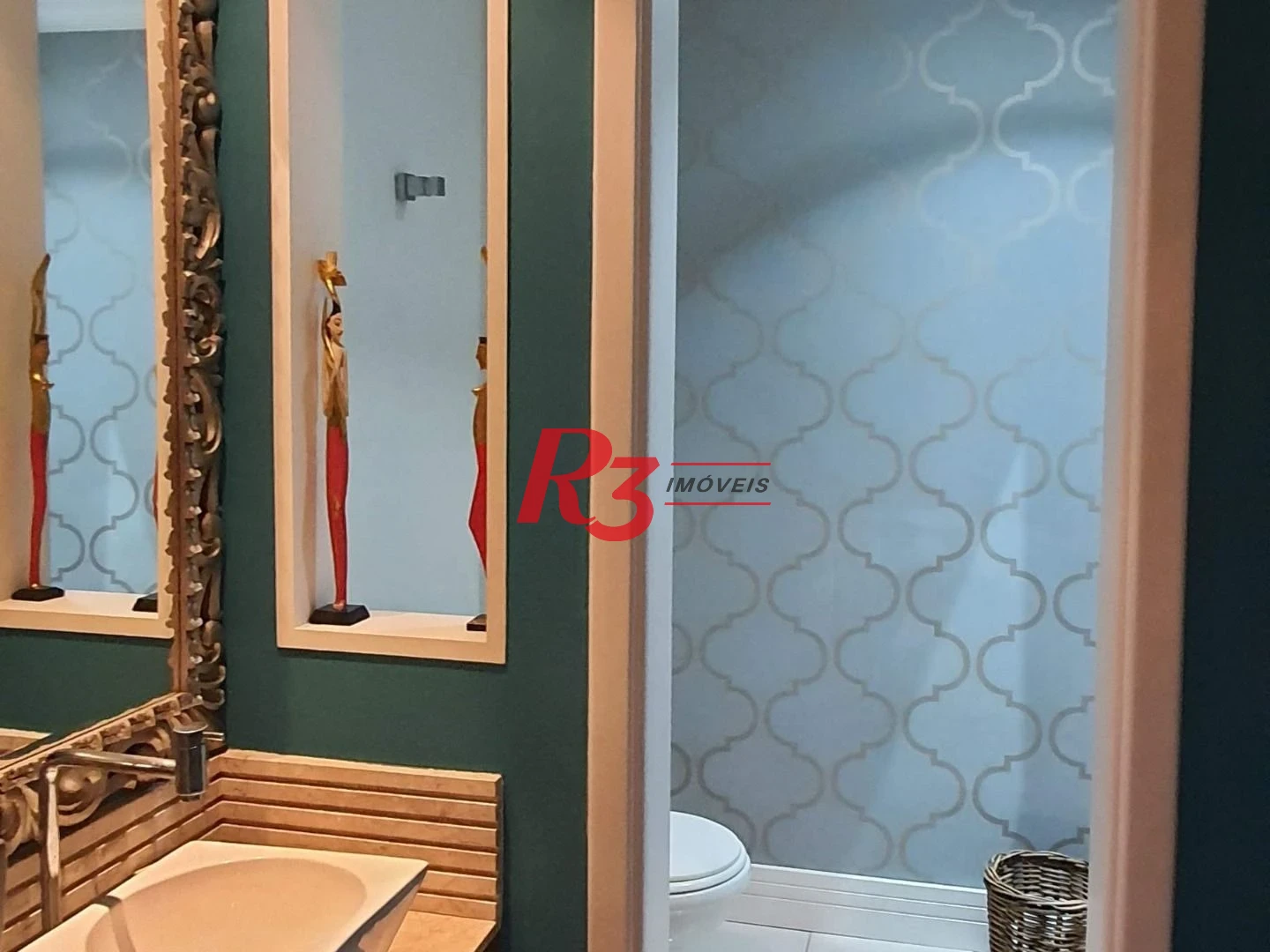 Apartamento com 3 dormitórios para alugar, 203 m² por R$ 12.000,01/mês - Pompéia - Santos/SP