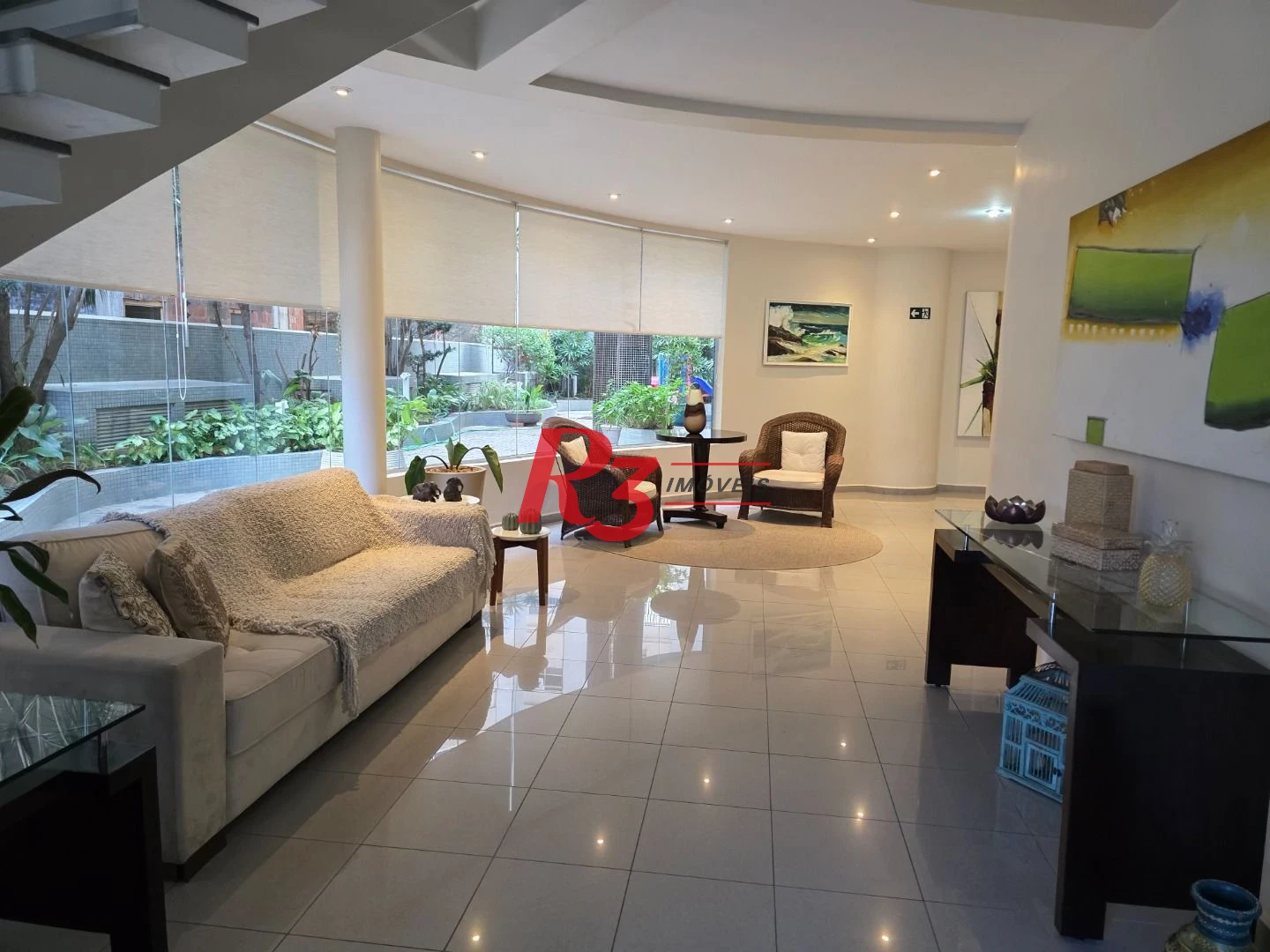 Apartamento com 3 dormitórios para alugar, 203 m² por R$ 12.000,01/mês - Pompéia - Santos/SP