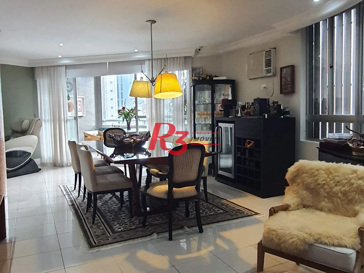 Apartamento com 3 dormitórios para alugar, 203 m² por R$ 12.000,01/mês - Pompéia - Santos/SP