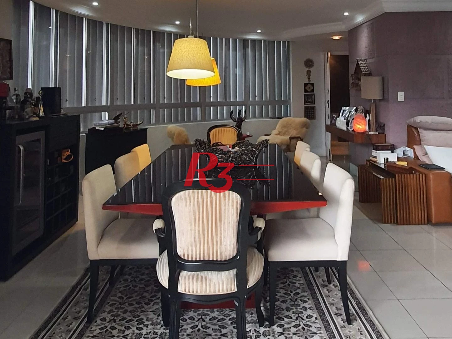 Apartamento com 3 dormitórios para alugar, 203 m² por R$ 12.000,01/mês - Pompéia - Santos/SP