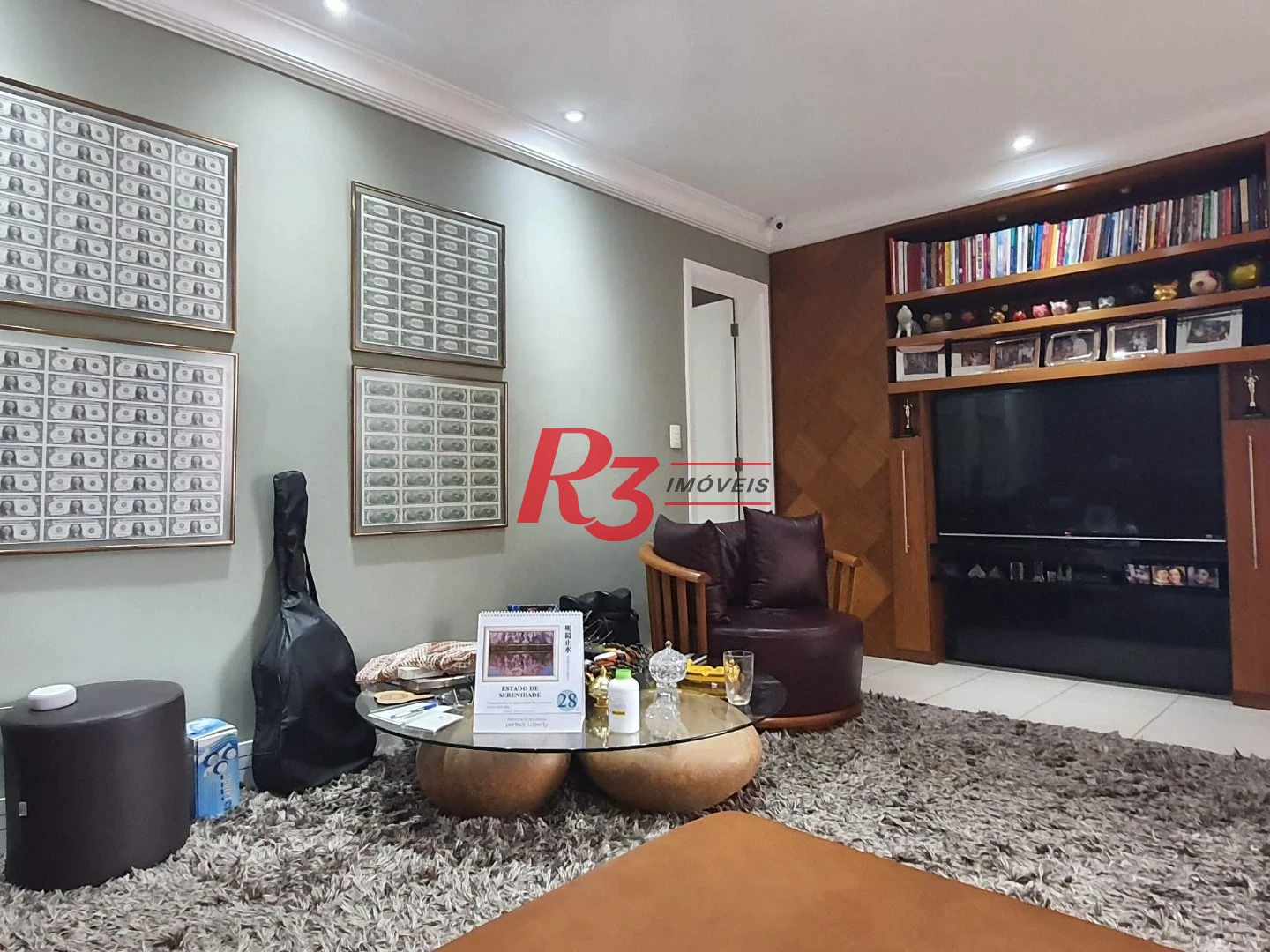Apartamento com 3 dormitórios para alugar, 203 m² por R$ 12.000,01/mês - Pompéia - Santos/SP