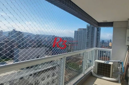 Apartamento com 1 dormitório à venda, 53 m² por R$ 740.000,00 - Boqueirão - Santos/SP