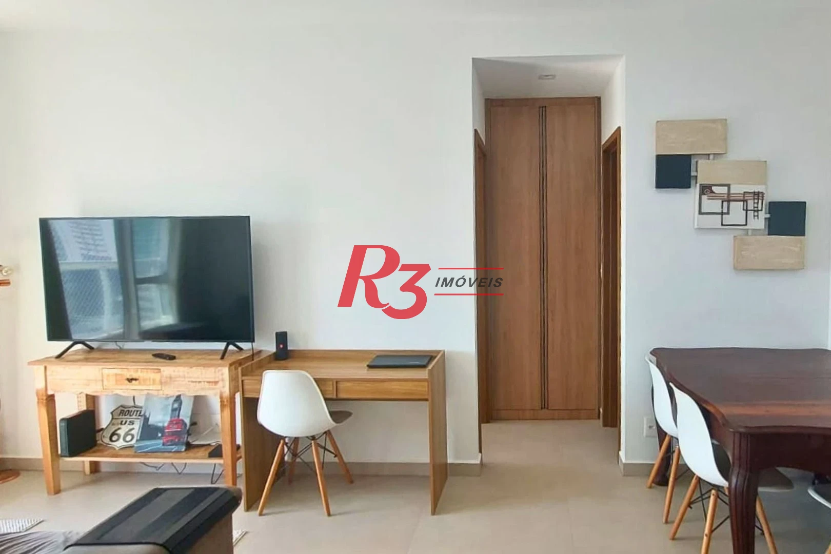 Apartamento com 1 dormitório à venda, 53 m² por R$ 740.000,00 - Boqueirão - Santos/SP