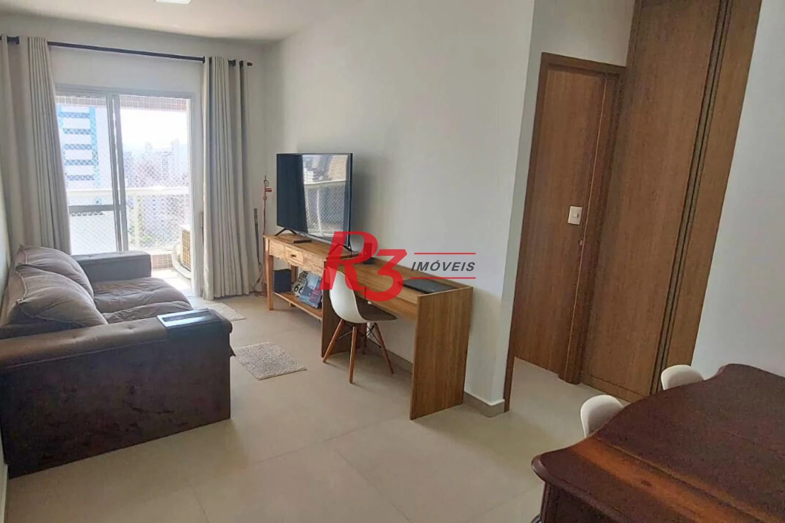 Apartamento com 1 dormitório à venda, 53 m² por R$ 740.000,00 - Boqueirão - Santos/SP