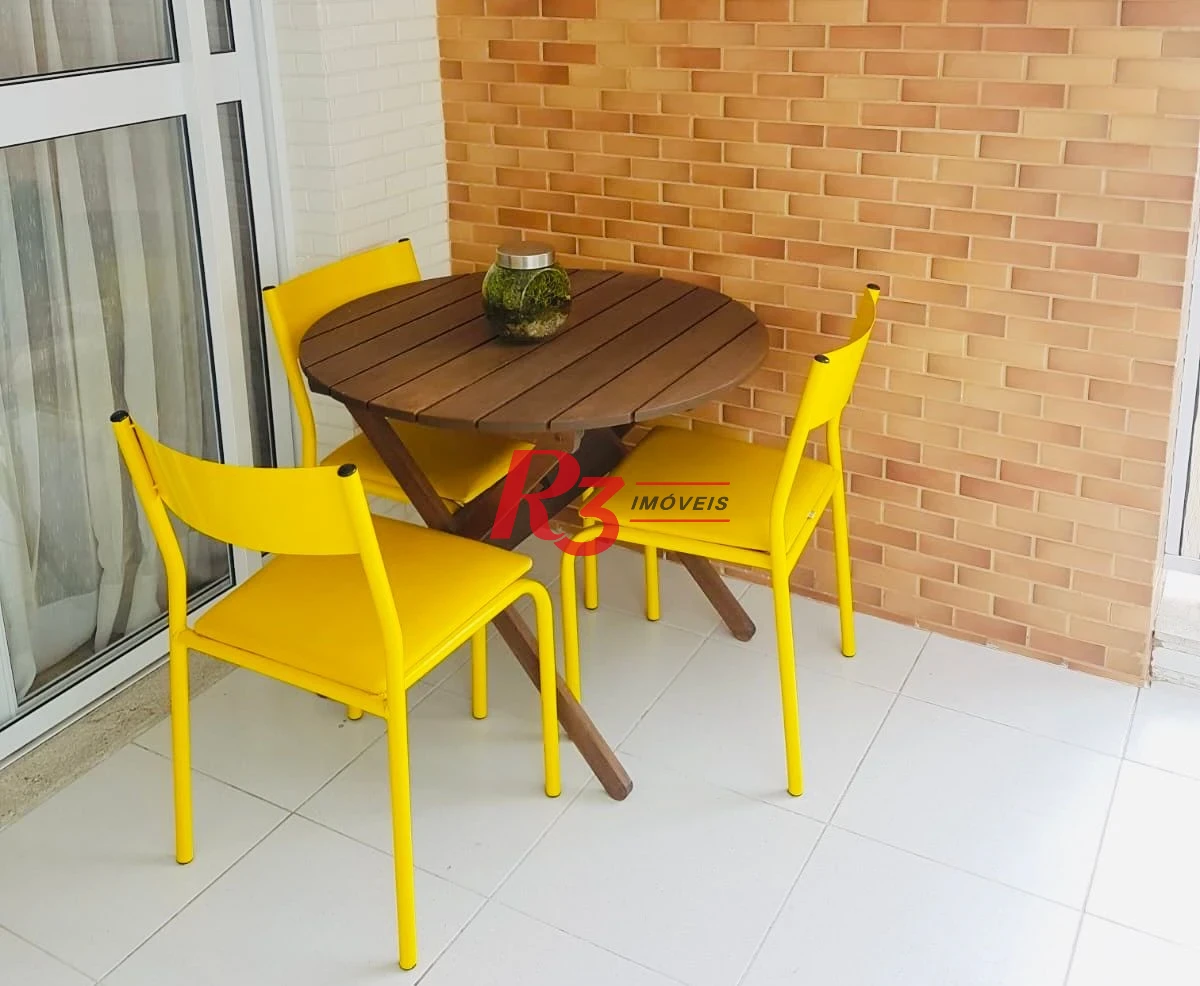 Apartamento com 1 dormitório para alugar, 48 m² por R$ 5.600,00/mês - Ponta da Praia - Santos/SP