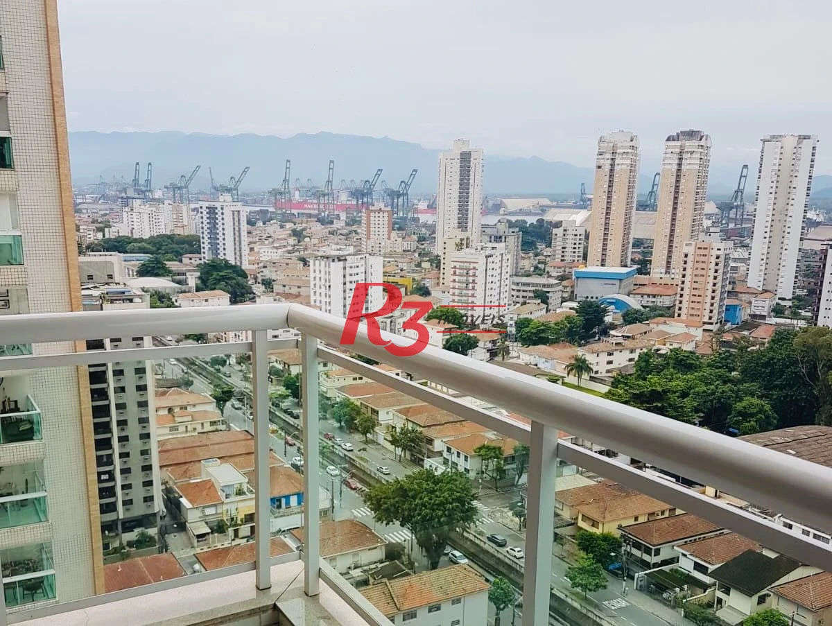 Apartamento com 1 dormitório para alugar, 48 m² por R$ 5.600,00/mês - Ponta da Praia - Santos/SP