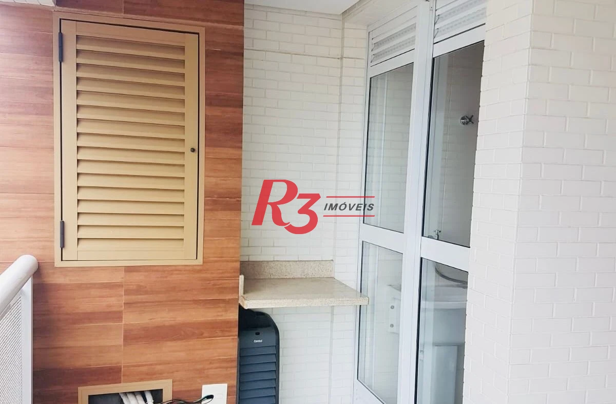 Apartamento com 1 dormitório para alugar, 48 m² por R$ 5.600,00/mês - Ponta da Praia - Santos/SP