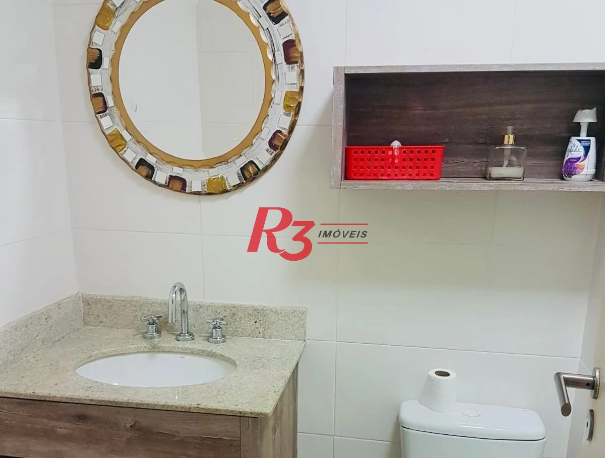 Apartamento com 1 dormitório para alugar, 48 m² por R$ 5.600,00/mês - Ponta da Praia - Santos/SP