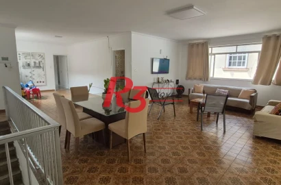 Casa com 3 dormitórios à venda, 249 m² por R$ 1.450.000,00 - Marapé - Santos/SP