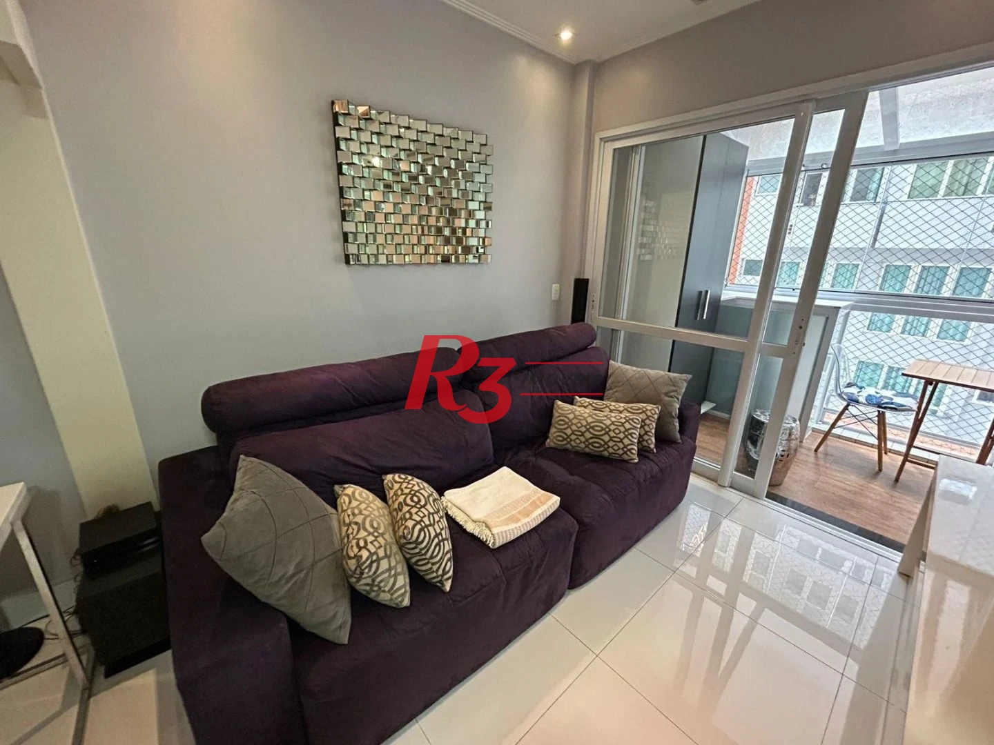 Apartamento Duplex com 1 dormitório à venda, 60 m² por R$ 882.000,00 - Gonzaga - Santos/SP