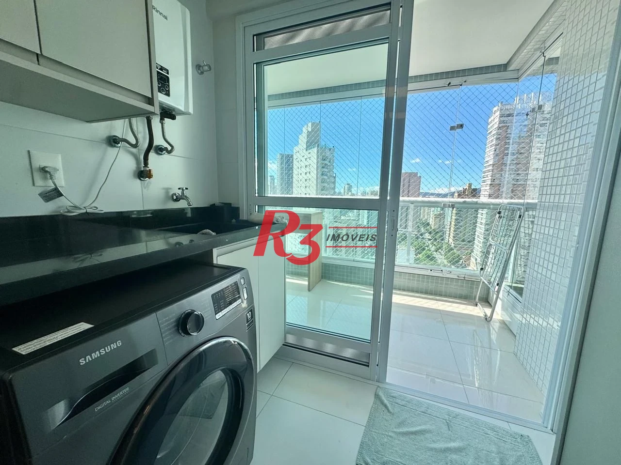 Apartamento com 2 dormitórios para alugar, 74 m² por R$ 7.000,00/mês - Gonzaga - Santos/SP