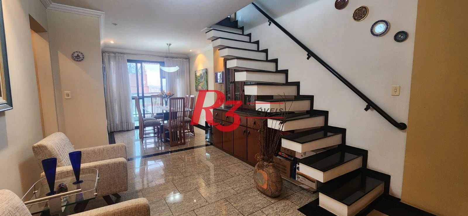 Cobertura com 2 dormitórios à venda, 134 m² por R$ 1.500.000,00 - Boqueirão - Santos/SP