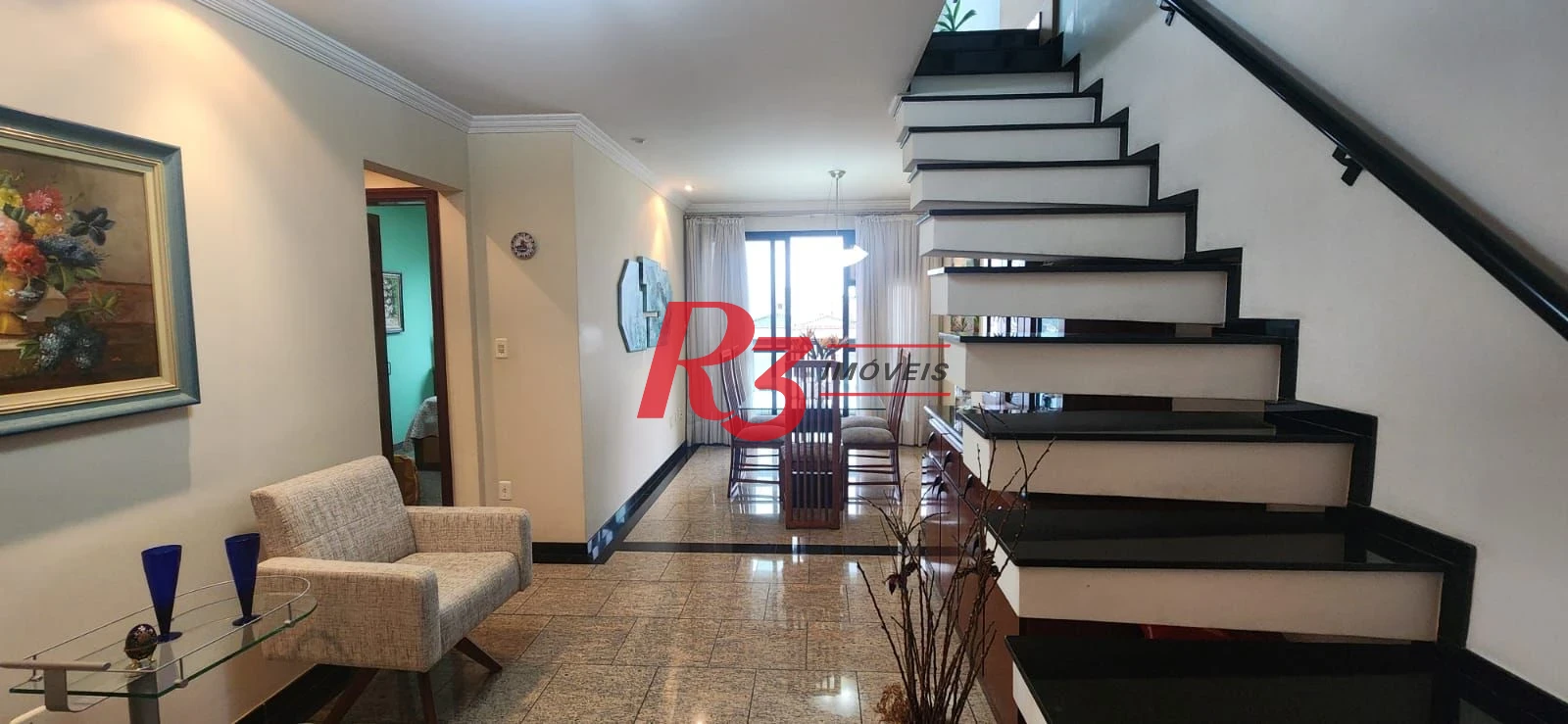 Cobertura com 2 dormitórios à venda, 134 m² por R$ 1.500.000,00 - Boqueirão - Santos/SP