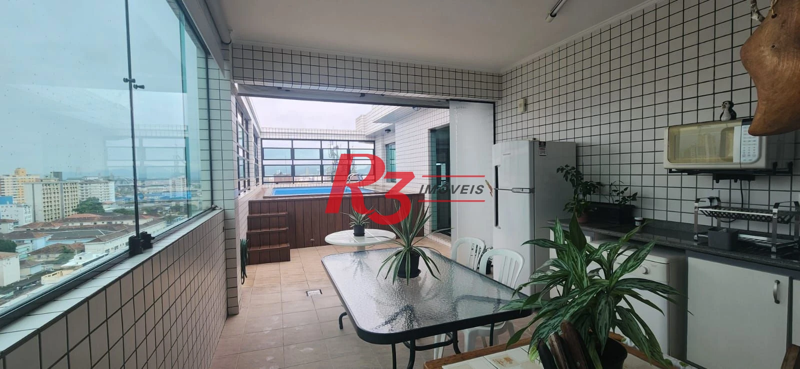 Cobertura com 2 dormitórios à venda, 134 m² por R$ 1.500.000,00 - Boqueirão - Santos/SP