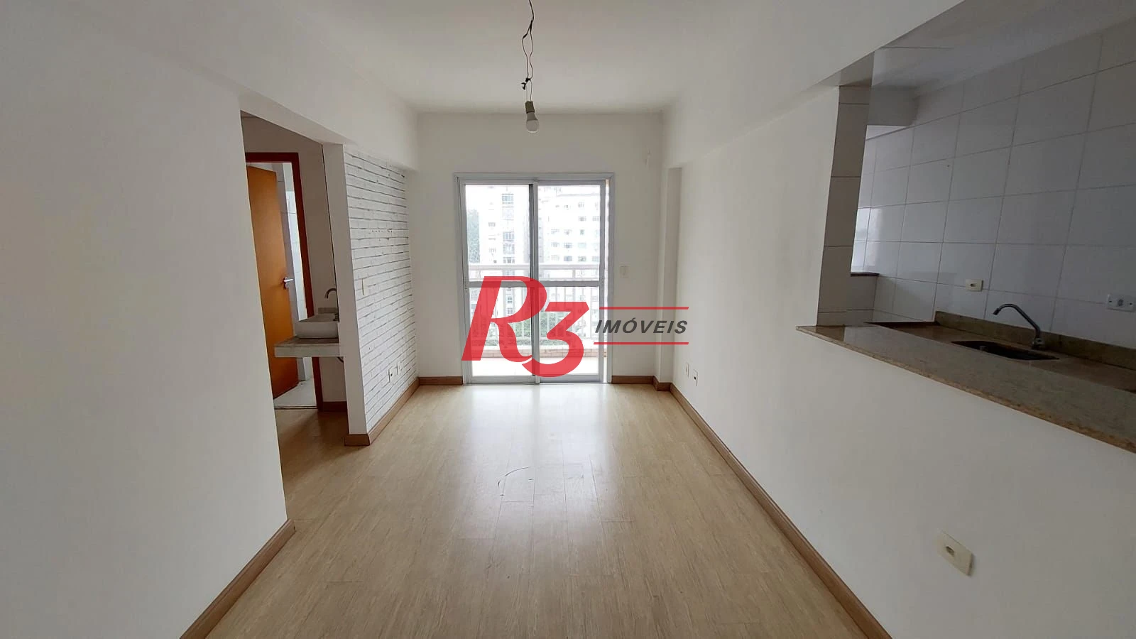 Apartamento com 2 dormitórios à venda, 52 m² por R$ 400.000,00 - José Menino - Santos/SP