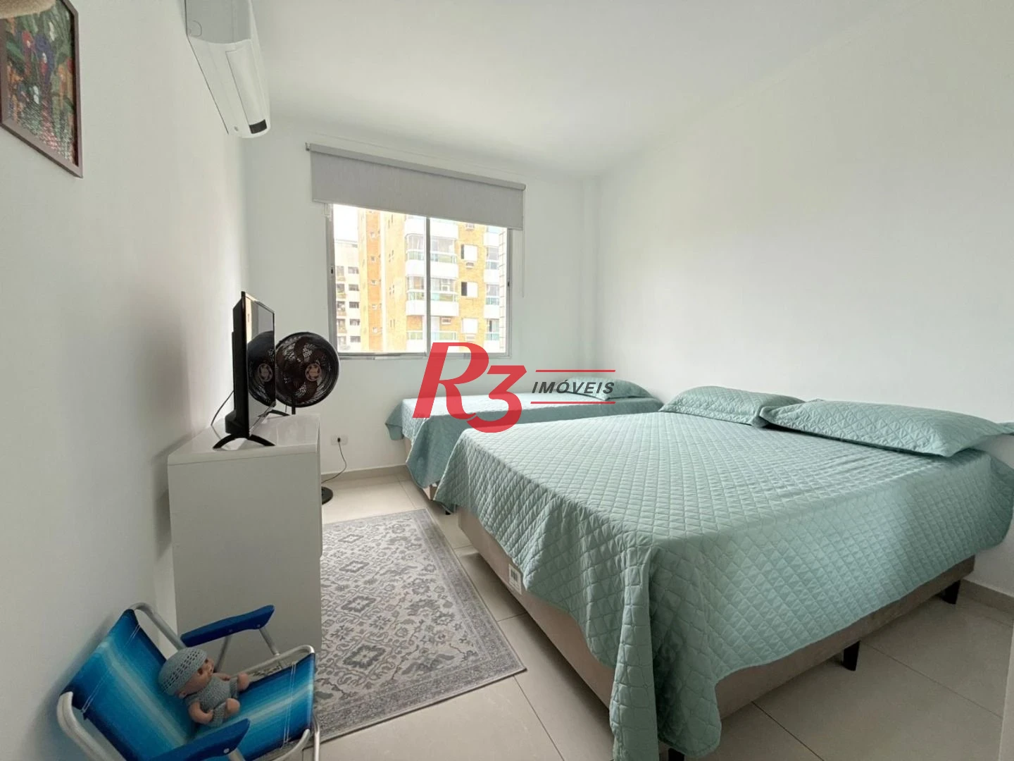 Apartamento com 1 dormitório à venda, 60 m² por R$ 600.000,00 - Gonzaga - Santos/SP