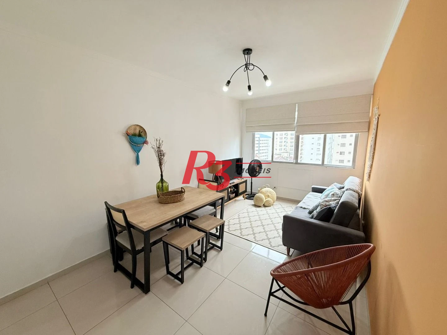 Apartamento com 1 dormitório à venda, 60 m² por R$ 600.000,00 - Gonzaga - Santos/SP