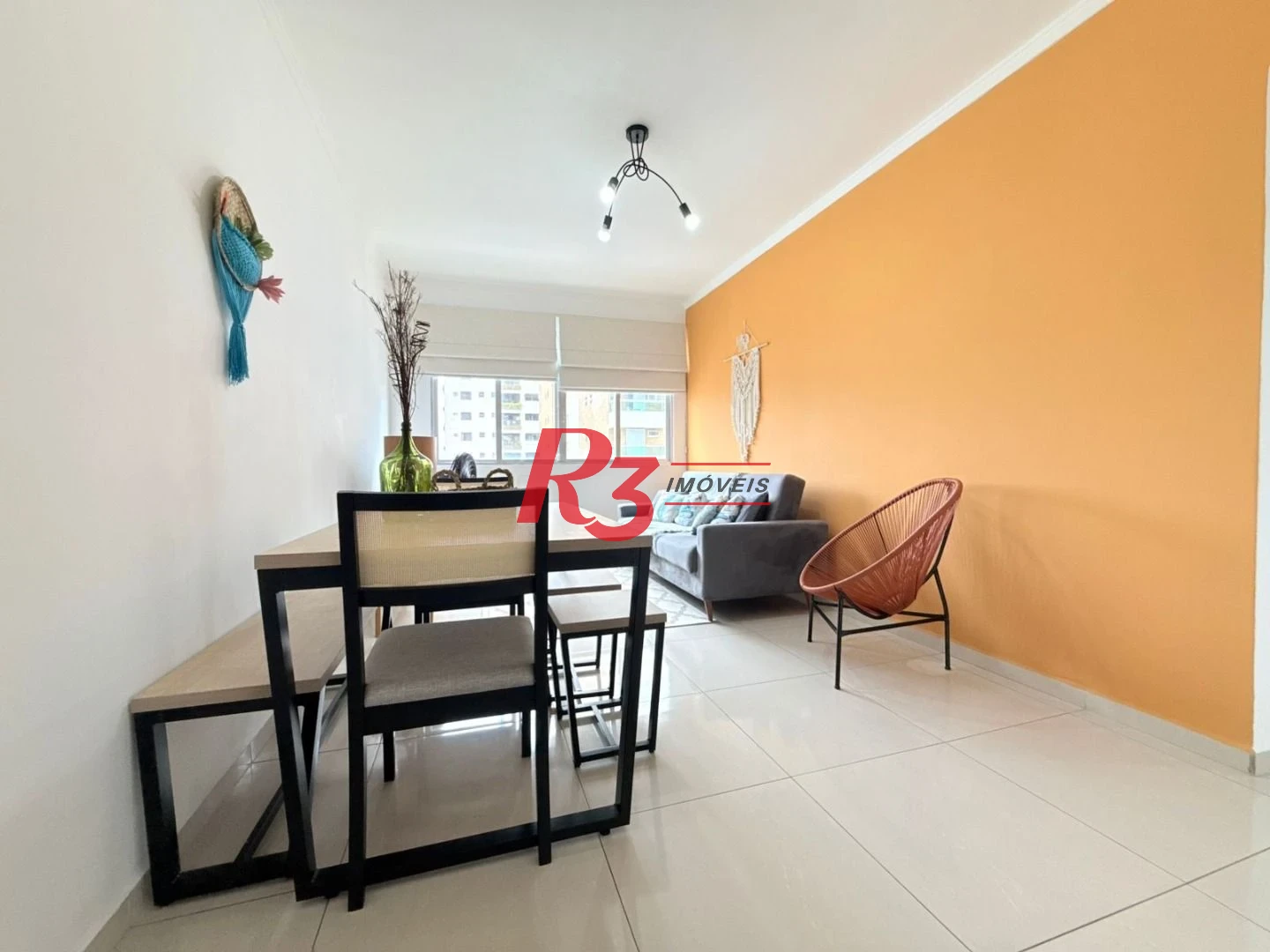 Apartamento com 1 dormitório à venda, 60 m² por R$ 600.000,00 - Gonzaga - Santos/SP
