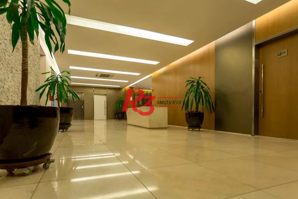 Sala para alugar, 51 m² por R$ 3.500,00/mês - Valongo - Santos/SP